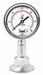 N1089 Pressure Gauge 2-1/2 Dial Size Silver
