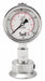 N1089 Pressure Gauge 2-1/2 Dial Size Silver