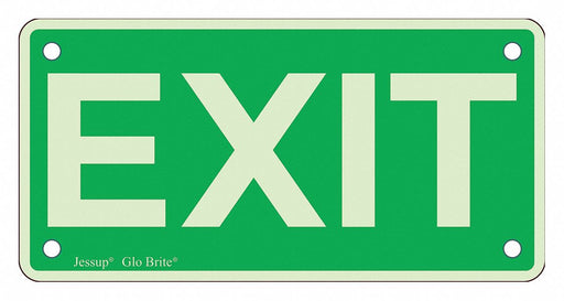 Safety Sign 3 in x 6 in Plastic
