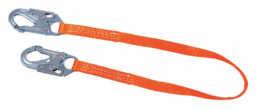 Positioning Lanyard Orange Fixed