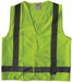Safety Vest Yellow/Green L Hook-and-Loop