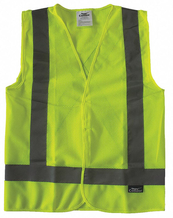 Safety Vest Yellow/Green S Hook-and-Loop