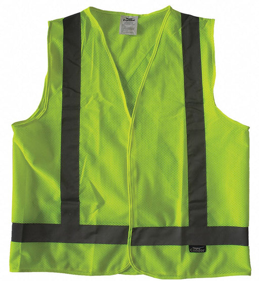 Safety Vest Yellow/Green Hook-and-Loop