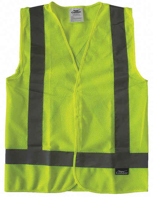 Safety Vest Yellow/Green Hook-and-Loop