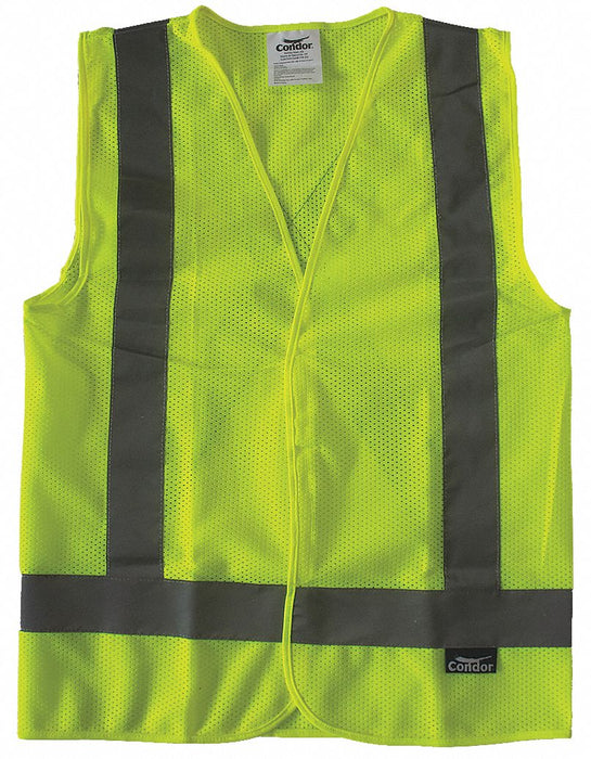 Safety Vest Yellow/Green Hook-and-Loop