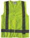 Safety Vest Yellow/Green Hook-and-Loop