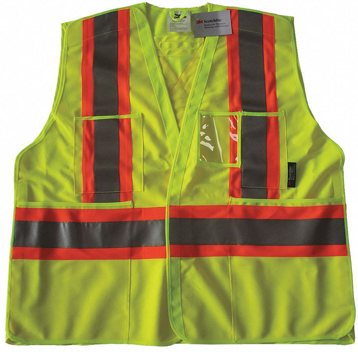 Safety Vest Yellow/Green L/XL Polyester