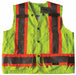 Safety Vest Yellow/Green M Snap