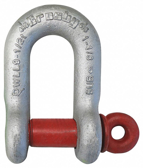 D-Shackle 4 000 lb Load Cap Carbon Steel