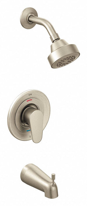 Shower System Moen Round Brush Nickel