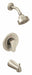 Shower System Moen Round Brush Nickel