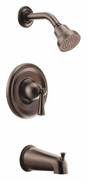 Shower Valve Moen Round Brush Nickel