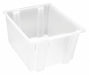 E1884 Stckng NstngTote 23.5inL 19.5inW Clear
