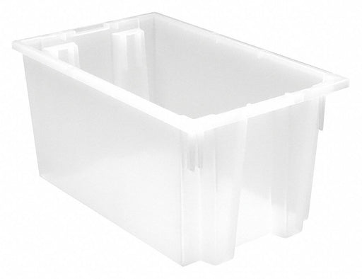 E1885 Stckng NstngTote 23.5inL 19.5inW Clear