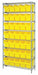 Bin Shlvng 36inx74inx12in Yellow
