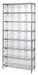 Bin Shlvng 36inx74inx12in Clear
