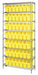 Bin Shlvng 36inx74inx18in Yellow