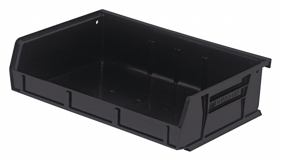 K4956 HangandStackBin 7.375inL 11inW Plastic