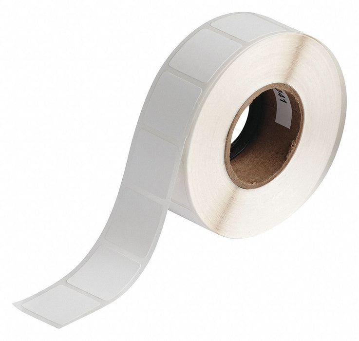 Pre-Cut Label Stock Roll White Matte