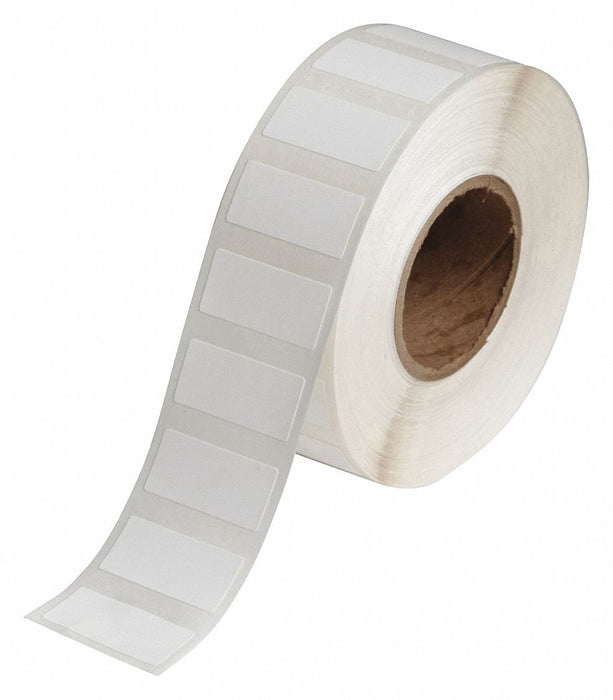 Pre-Cut Label Stock Roll White Matte