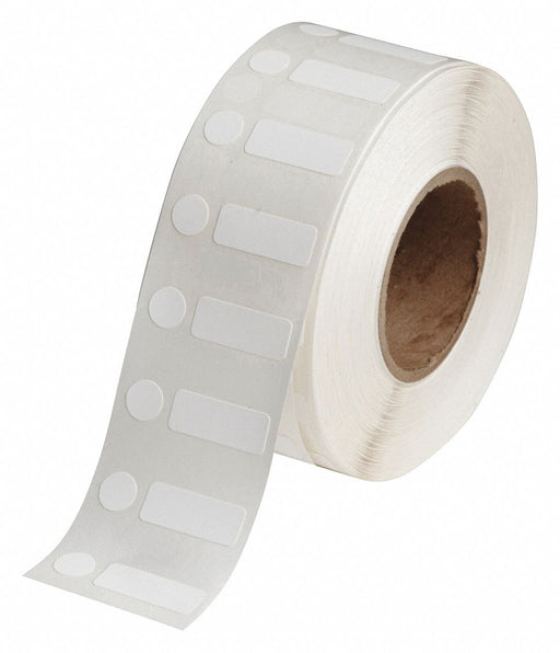 Pre-Cut Label Stock Roll White Matte