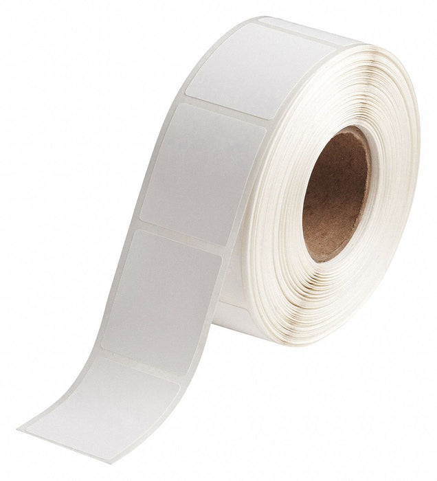 Pre-Cut Label Stock Roll White Matte