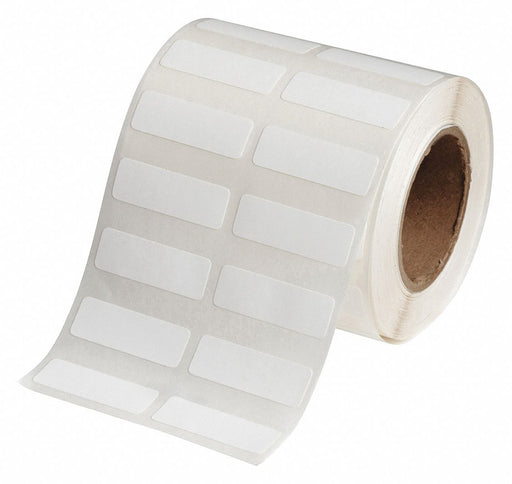 Pre-Cut Label Stock Roll White Matte