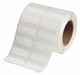 Pre-Cut Label Stock Roll White Matte