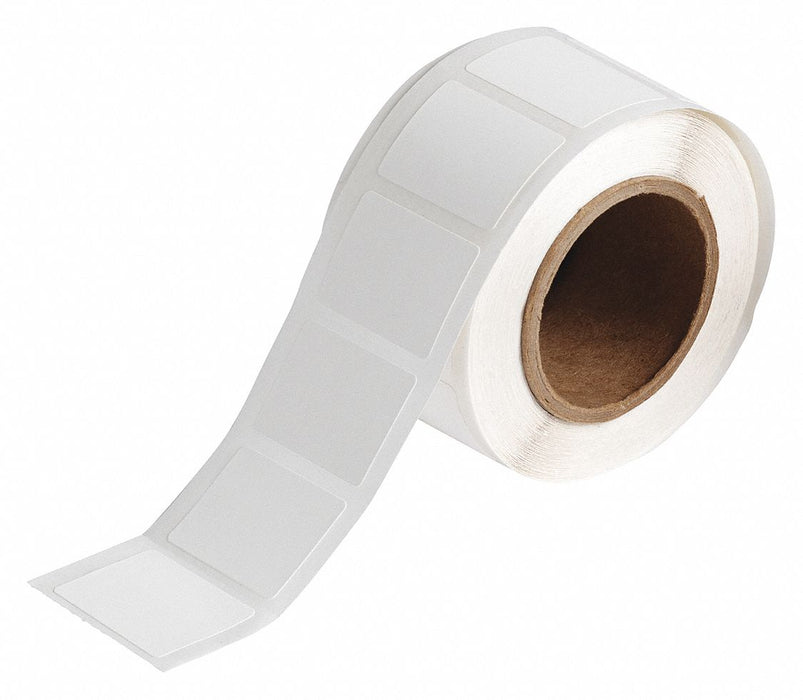 Pre-Cut Label Stock Roll White Matte