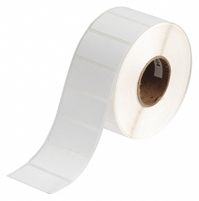 Pre-Cut Label Stock Roll White Matte