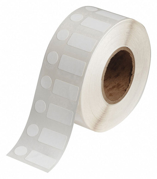 Pre-Cut Label Stock Roll White Matte