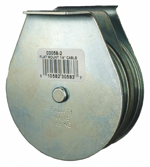 Pulley Block Bolt-On 1/4 in Rope dia.