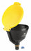 Drum Funnel Yellow Polyethylene Buttress