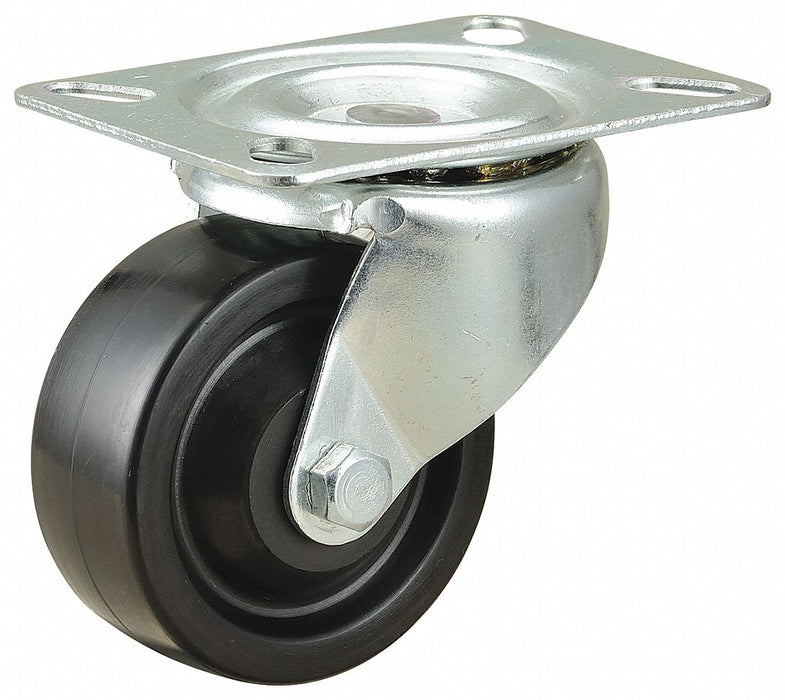 Plate Caster Swivel Phenolic 3 3/4 H