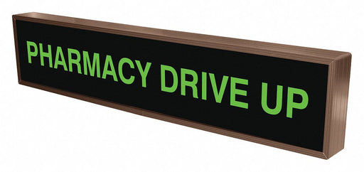 Custom Backlit Sign 2-1/4 Lx34 Wx7 H
