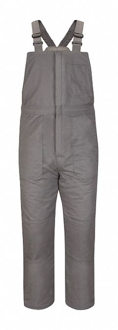 K1942 Bib Overall Fits Waist 60 to 62 Gray