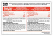 Secondary Bottle Label Paper PK10