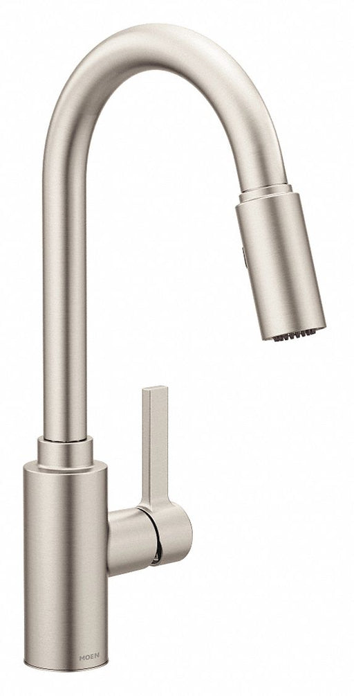 Gooseneck SS Moen Gena Brass 1.5gpm