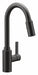 Gooseneck Matte Black Moen Gena Brass