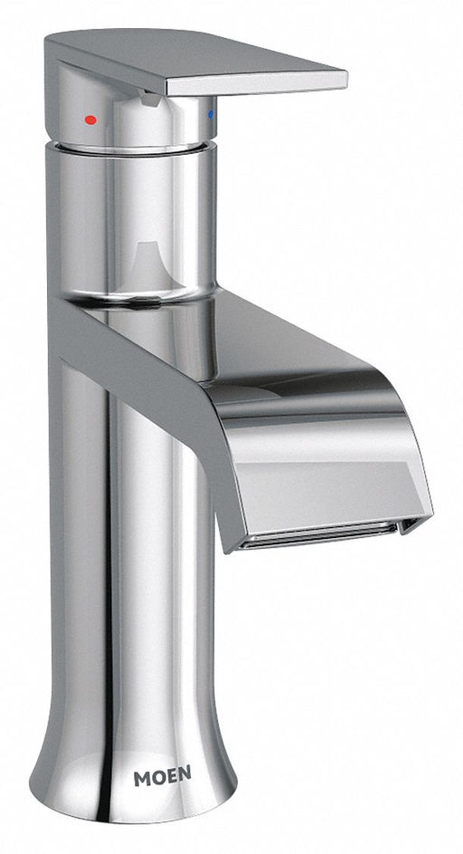 Low Arc Chrome Moen Gena Brass 1.2gpm