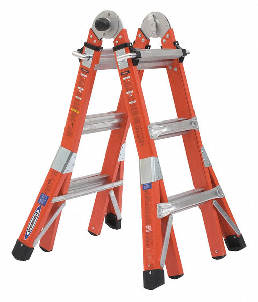 Multipurpose Ladder 300 lb 11 ft H