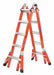 Multipurpose Ladder 300 lb 19 ft H