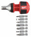 Multi-Bit Screwdriver 4-1/2 L 8 Pieces