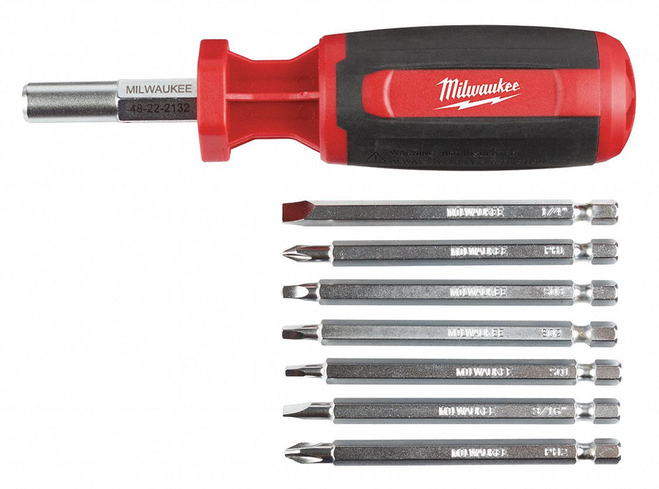Multi-Bit Screwdriver 9 L 9 Pieces