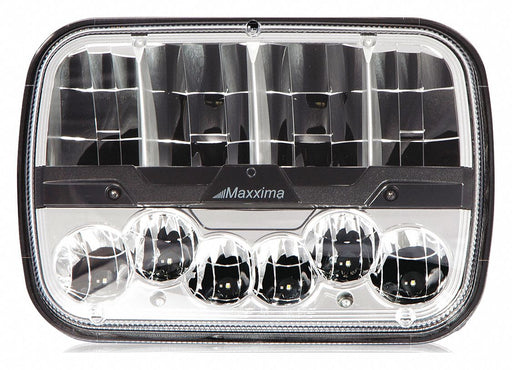Headlight 1100 lm 3-29/32 W LED Black