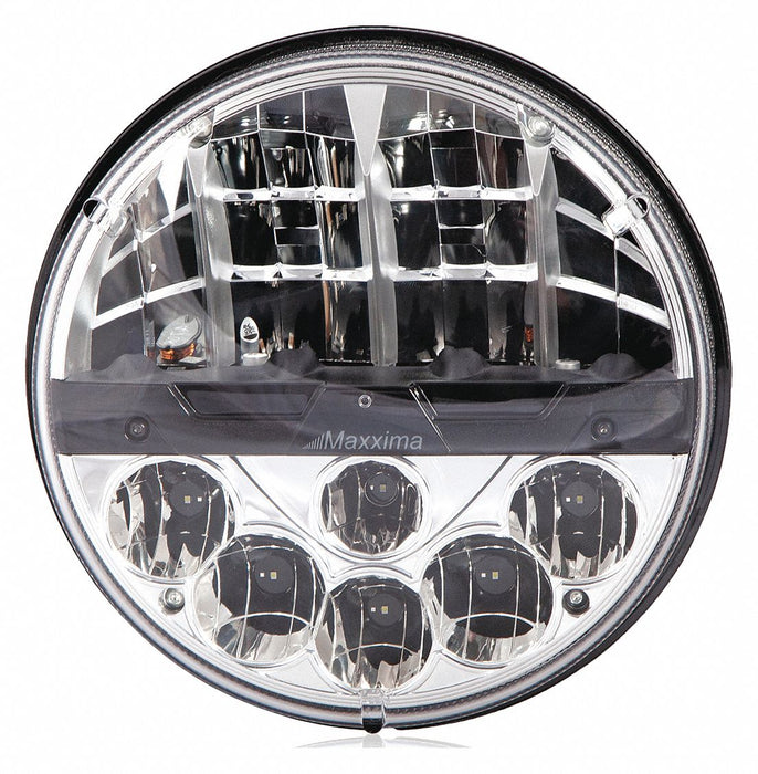 Headlight 1100 lm 3-3/4 W LED Black