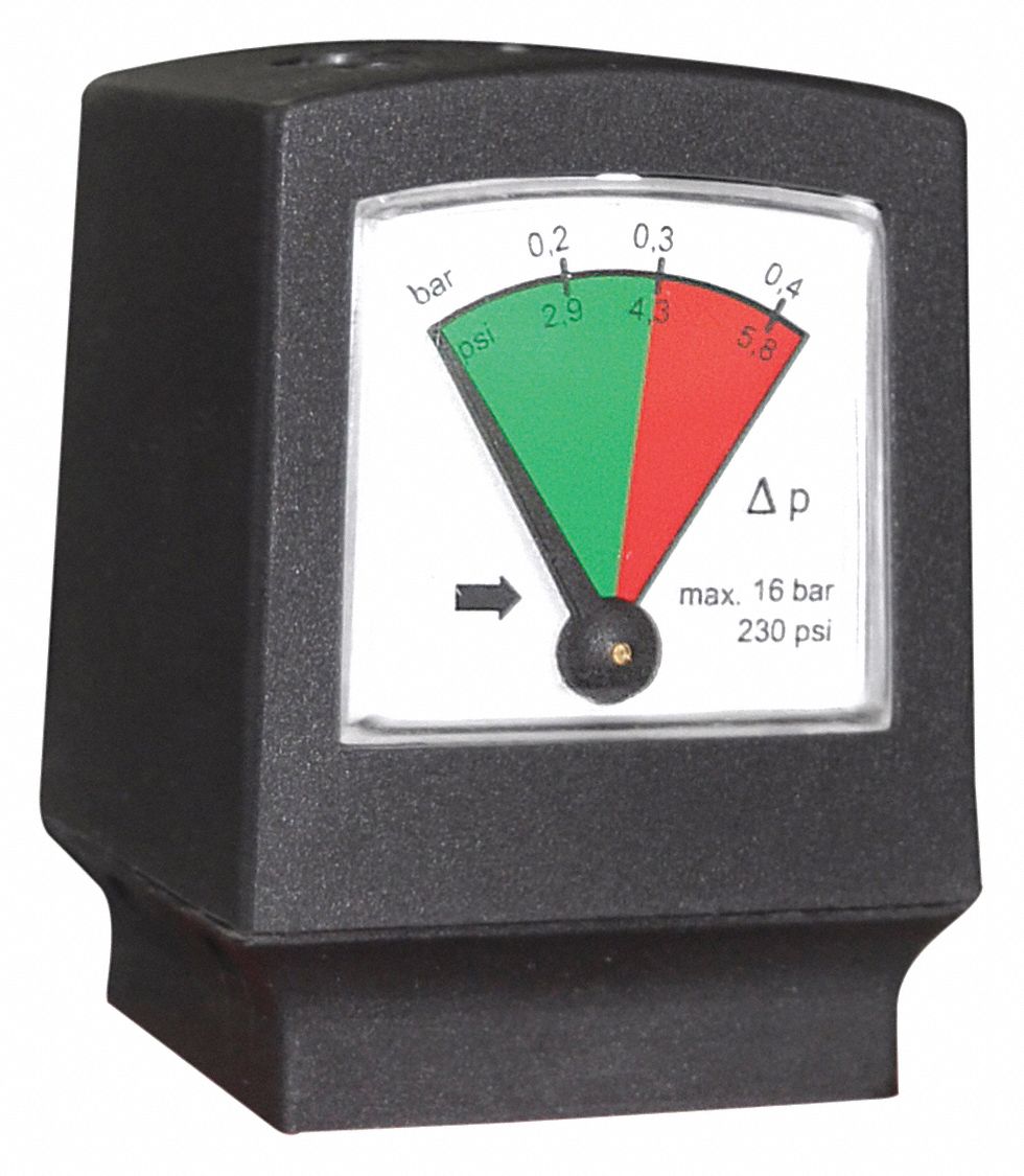 DP Gauge For Use On Oil-X Filters