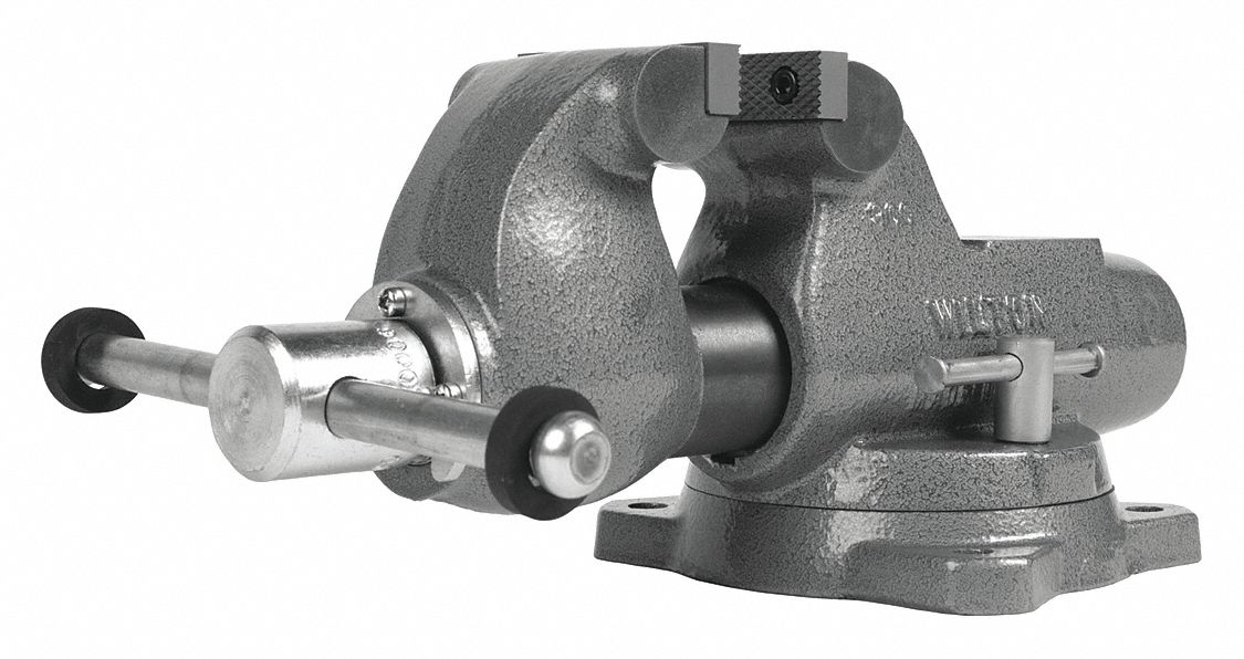 Machinist s Vise Serrated Jaw 6 11/16 L