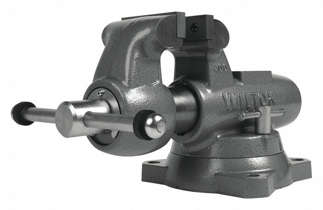 Machinist s Vise Serrated Jaw 9 13/16 L