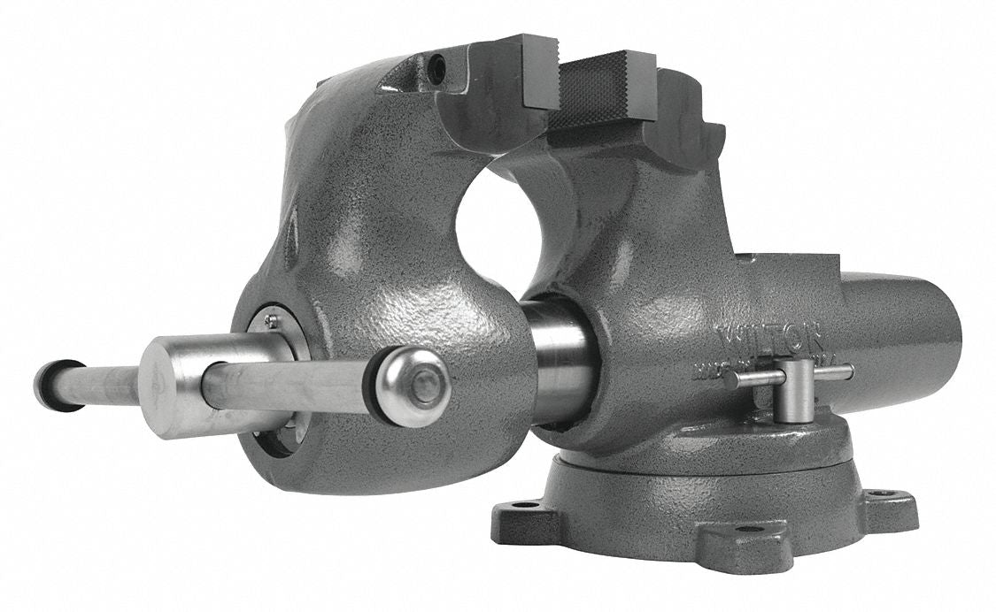 Machinist s Vise Serrated Jaw 15 1/2 L